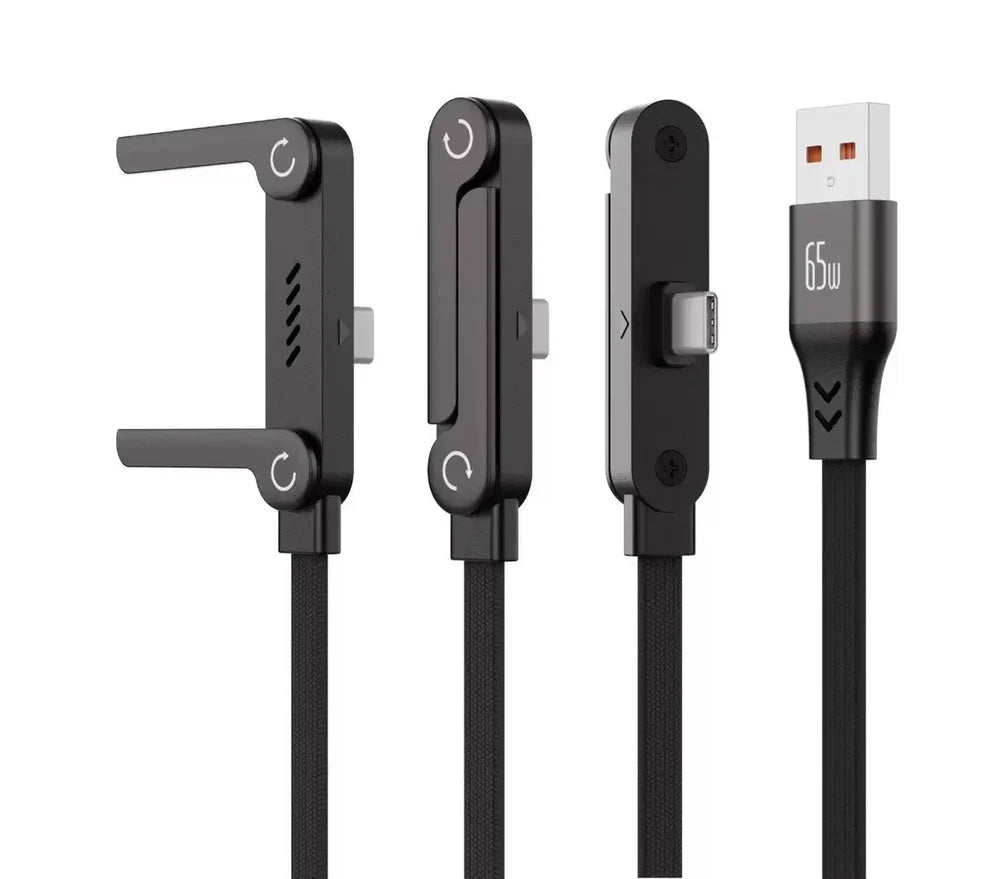 FISHING™ Multifunksjonell Ladekabel med Justerbar Mobilholder | Hurtiglading