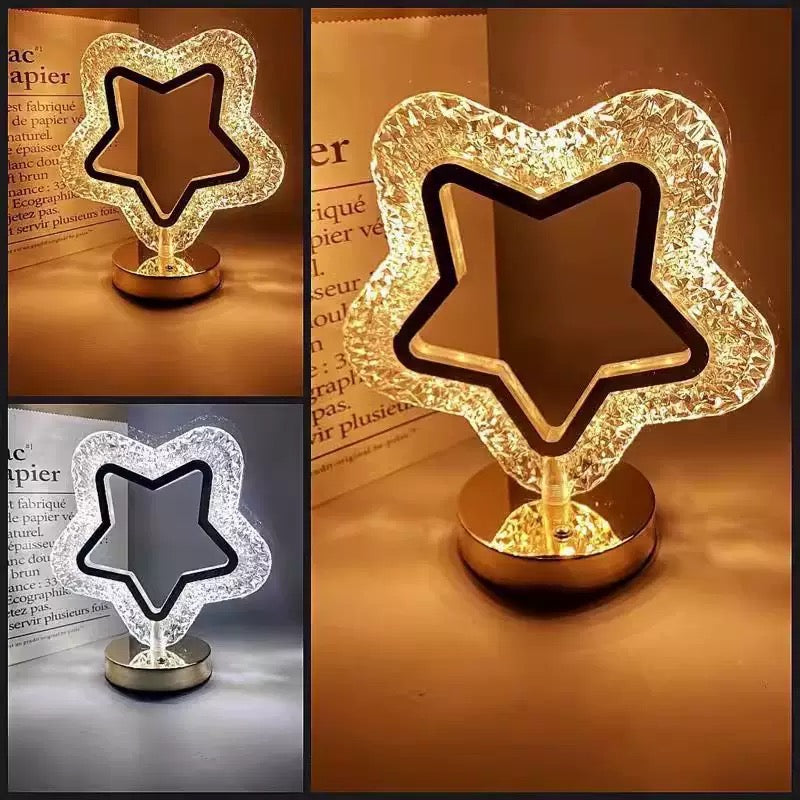 VaraLiving™ Geometrisk krystall nattlampe