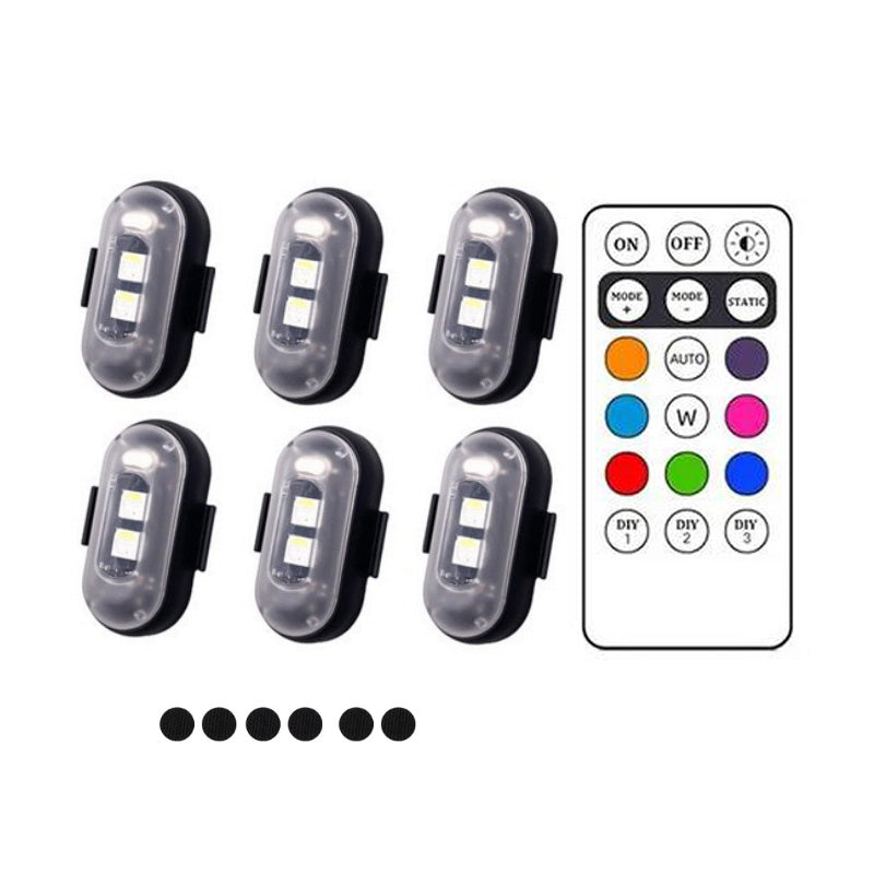 OmniLiving™ Trådløs LED-lysstripe med Fjernkontroll (8 Farger)
