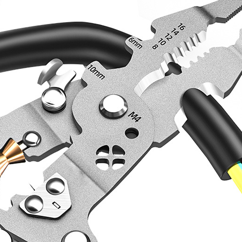 VaraLiving™ 5-i-1 Multitool Elektrikertang | Mål Spenning, Klipp og Avisoler Effektivt