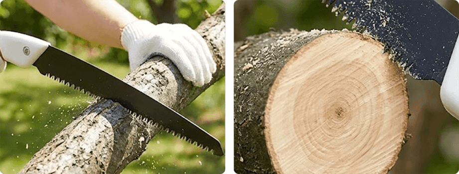 YardEase™ Skarp Ergonomisk Beskjæringssag | Effektiv Grensag for Hage