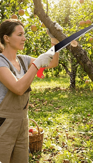 YardEase™ Skarp Ergonomisk Beskjæringssag | Effektiv Grensag for Hage