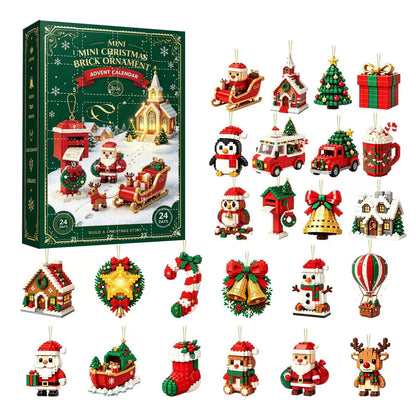 VaraLiving™ DIY julekalender med byggeklosser
