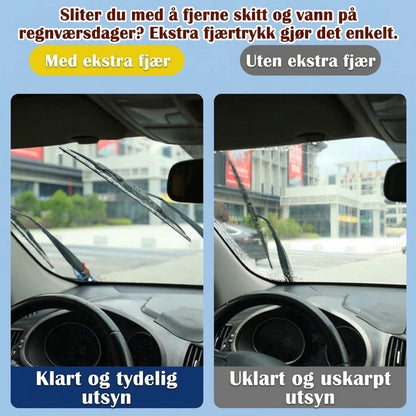 VaraLiving™ Trykkfjær til vindusvisker – Universell forsterker for bedre viskertrykk