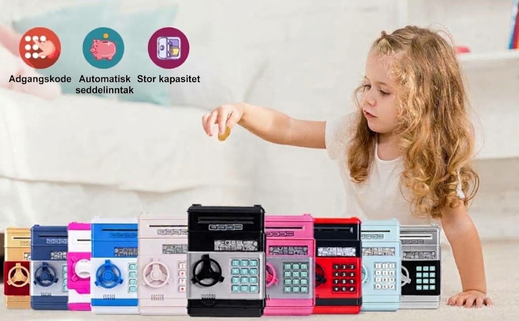 VaraLiving™ Mini minibank sparebøsse