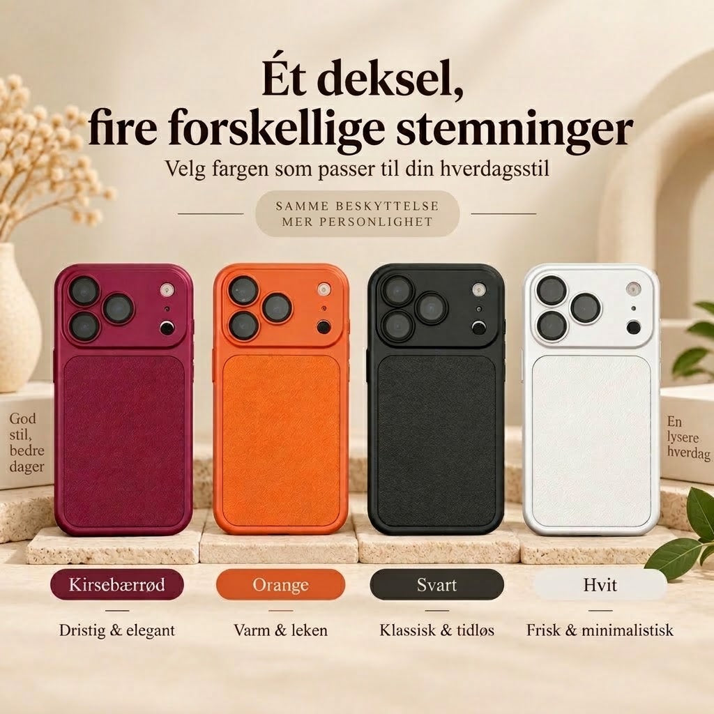 VaraLiving™ Luksus skinndeksel for iPhone