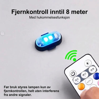 OmniLiving™ Trådløs LED-lysstripe med Fjernkontroll (8 Farger)