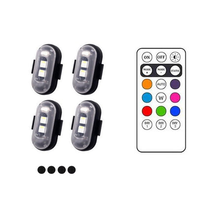 OmniLiving™ Trådløs LED-lysstripe med Fjernkontroll (8 Farger)