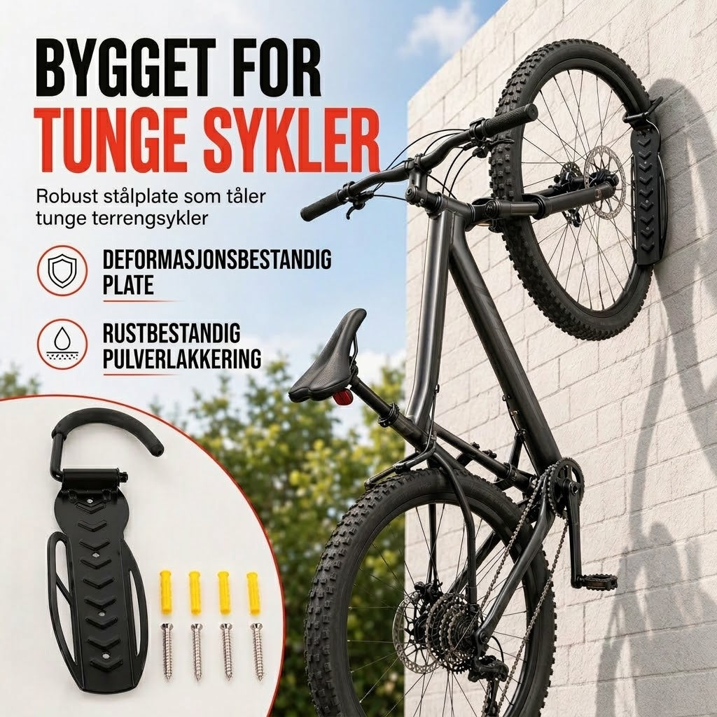VaraLiving™ Veggoppheng for sykkel