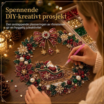 VaraLiving™ DIY diamantmaleri-sett til jul