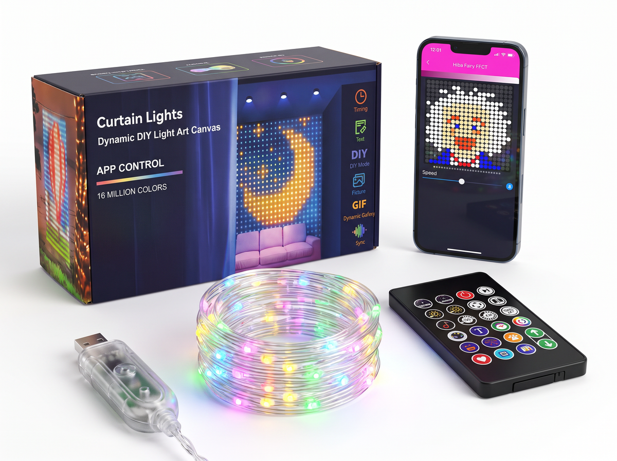 VaraLiving™ LED-julelys stemningsbelysning