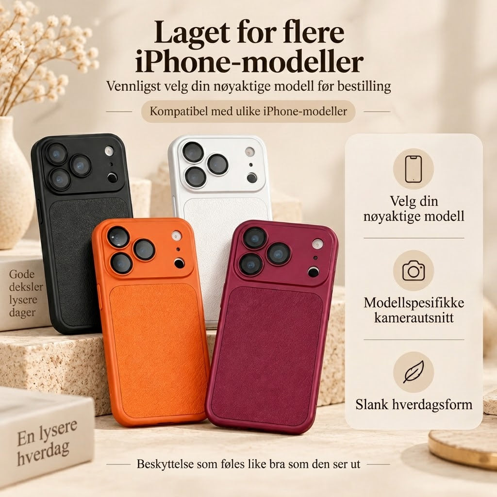 VaraLiving™ Luksus skinndeksel for iPhone