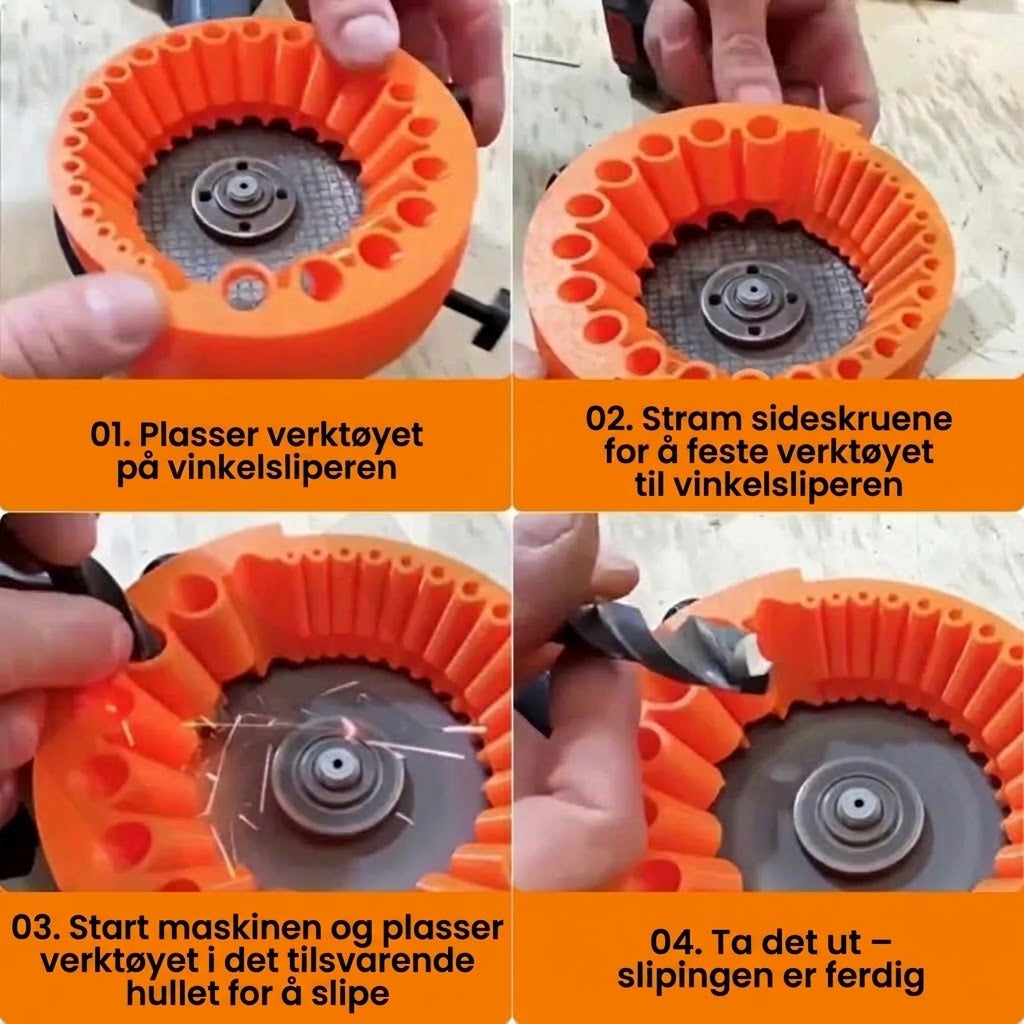 [KJØP 1 FÅ 1 GRATIS] VaraLiving™ Borsliper-adapter til vinkelsliper – Presis og universell
