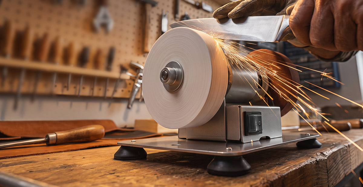 VaraLiving™ Elektrisk benksliper – Multifunksjonell slipemaskin for hus og hjem