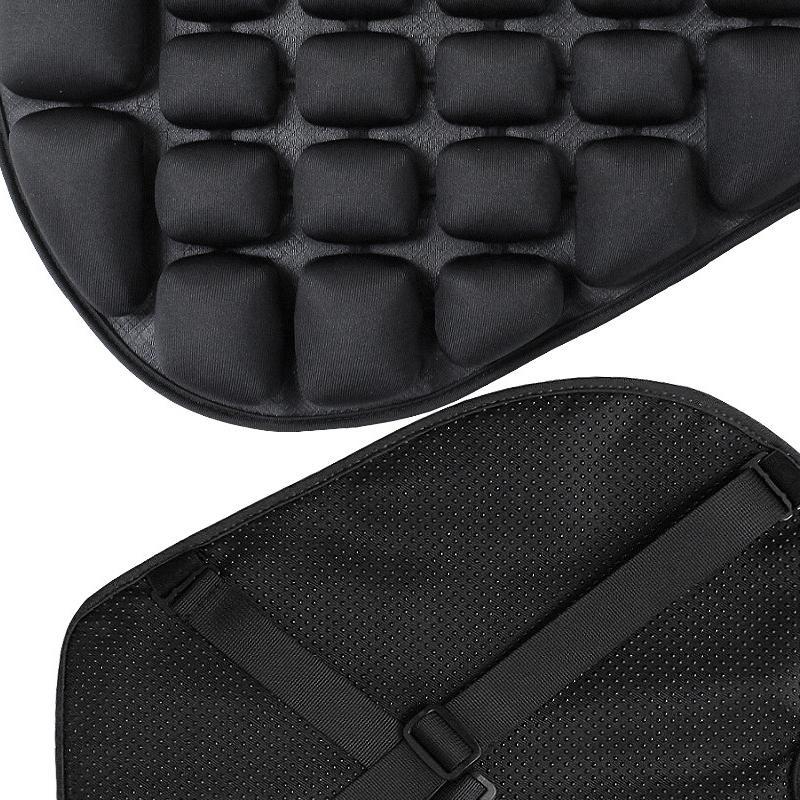 NovaPulse™ Ergonomisk Motorsykkelpute | Sklisikker & Pustende Setepute