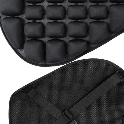 NovaPulse™ Ergonomisk Motorsykkelpute | Sklisikker & Pustende Setepute