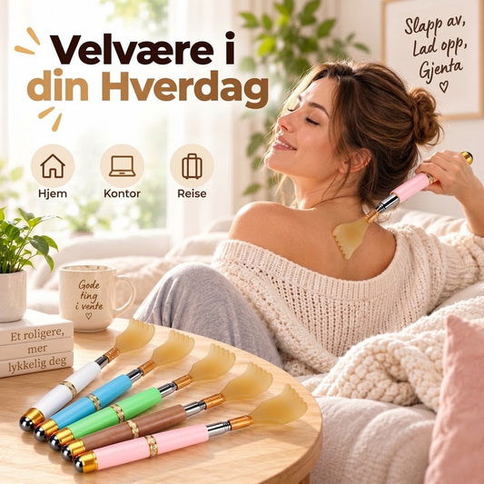 OmniLiving™ Teleskopisk Kløpinne i Rustfritt Stål | Ergonomisk Ryggkløer