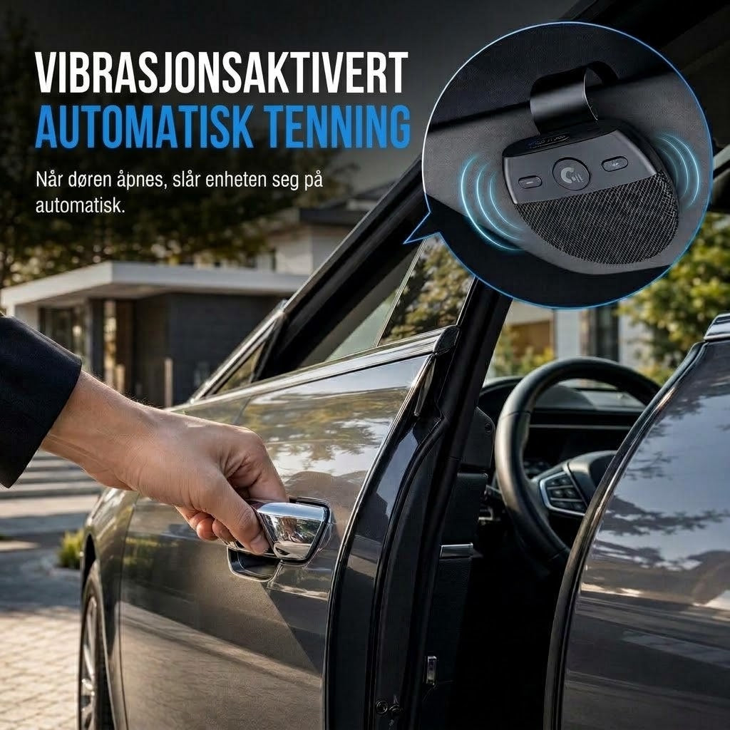 VaraLiving™ SP11 handsfree Bluetooth-høyttaler for bil