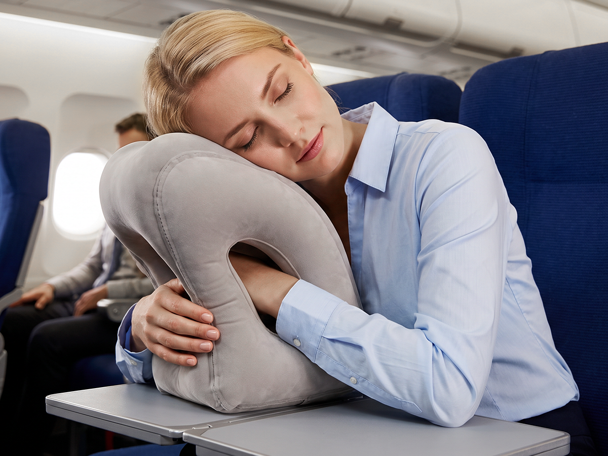 VaraLiving™ Oppblåsbar ergonomisk reisepute