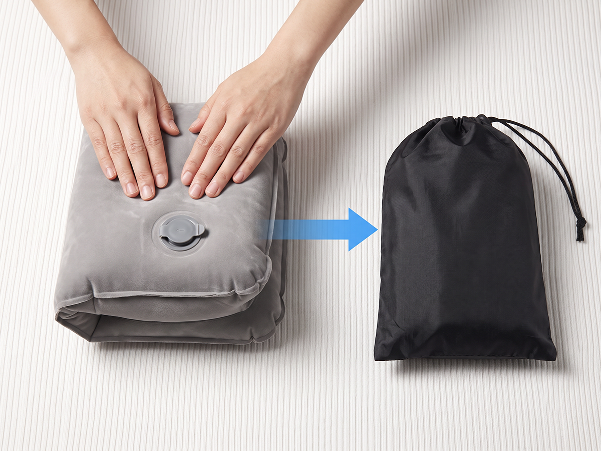 VaraLiving™ Oppblåsbar ergonomisk reisepute
