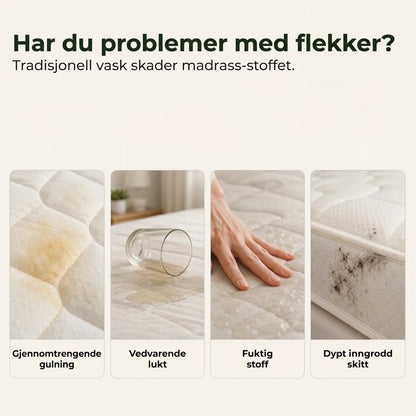 OmniLiving™ Tørskumrens for Madrass | Vannfri Flekkfjerner og Luktfjerner