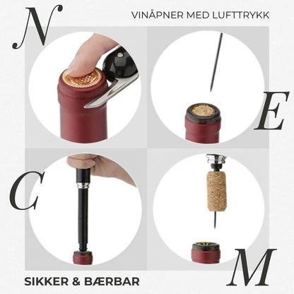 VaraLiving™ Luftpumpe vinåpnersett