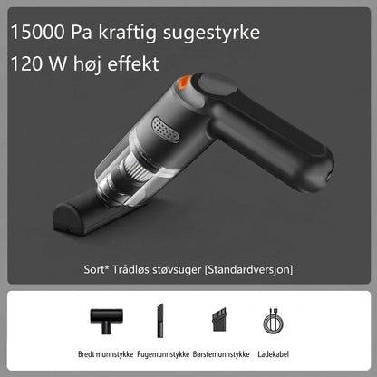 Nexora™ Kraftig Trådløs Bilstøvsuger | Kompakt & Høy Sugeeffekt