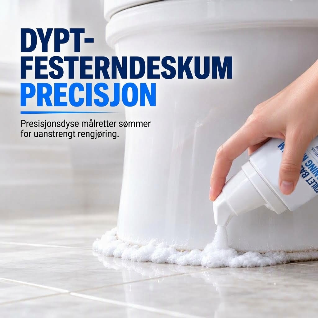 OmniLiving™ Fuge- og Rengjøringsmousse for Bad | Skummende Flekkfjerner for Fuger