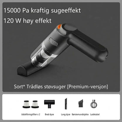 Nexora™ Kraftig Trådløs Bilstøvsuger | Kompakt & Høy Sugeeffekt