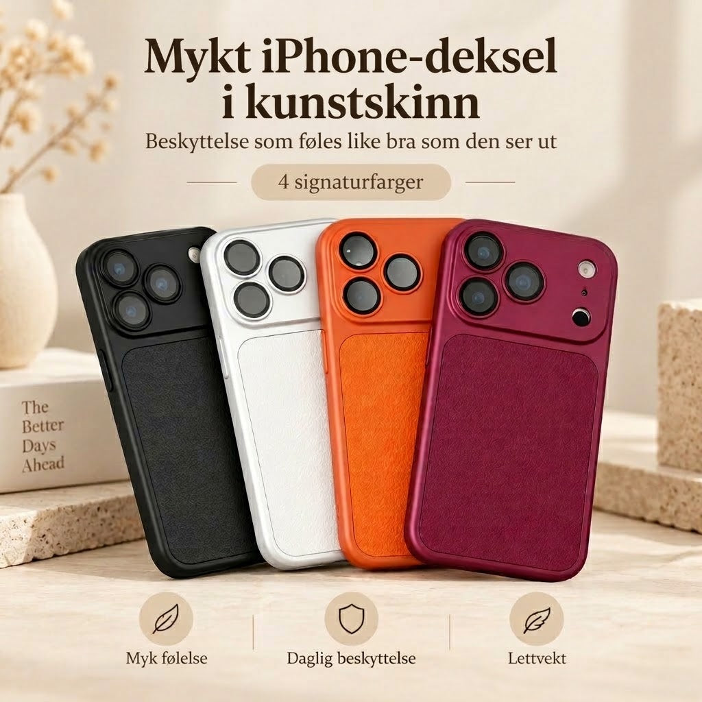 VaraLiving™ Luksus skinndeksel for iPhone