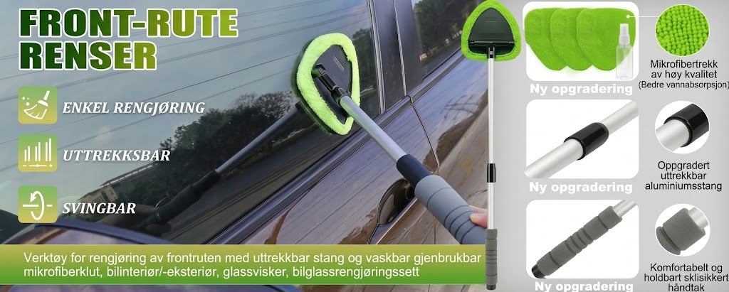 VaraLiving™ Teleskopisk Vindusvaskersett