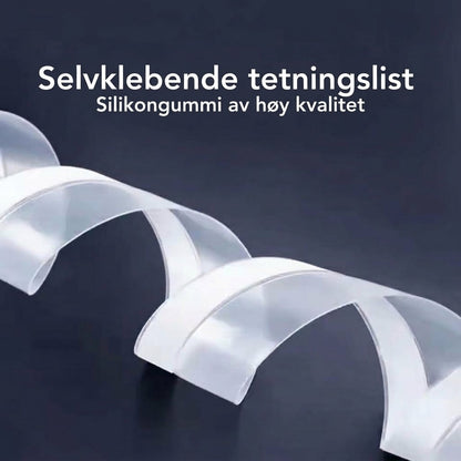 VaraLiving™ 5 m selvklebende tetningslist – Vindtett og lyddempende for dør og vindu