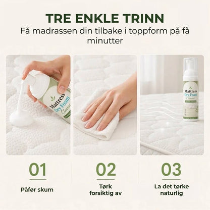OmniLiving™ Tørskumrens for Madrass | Vannfri Flekkfjerner og Luktfjerner