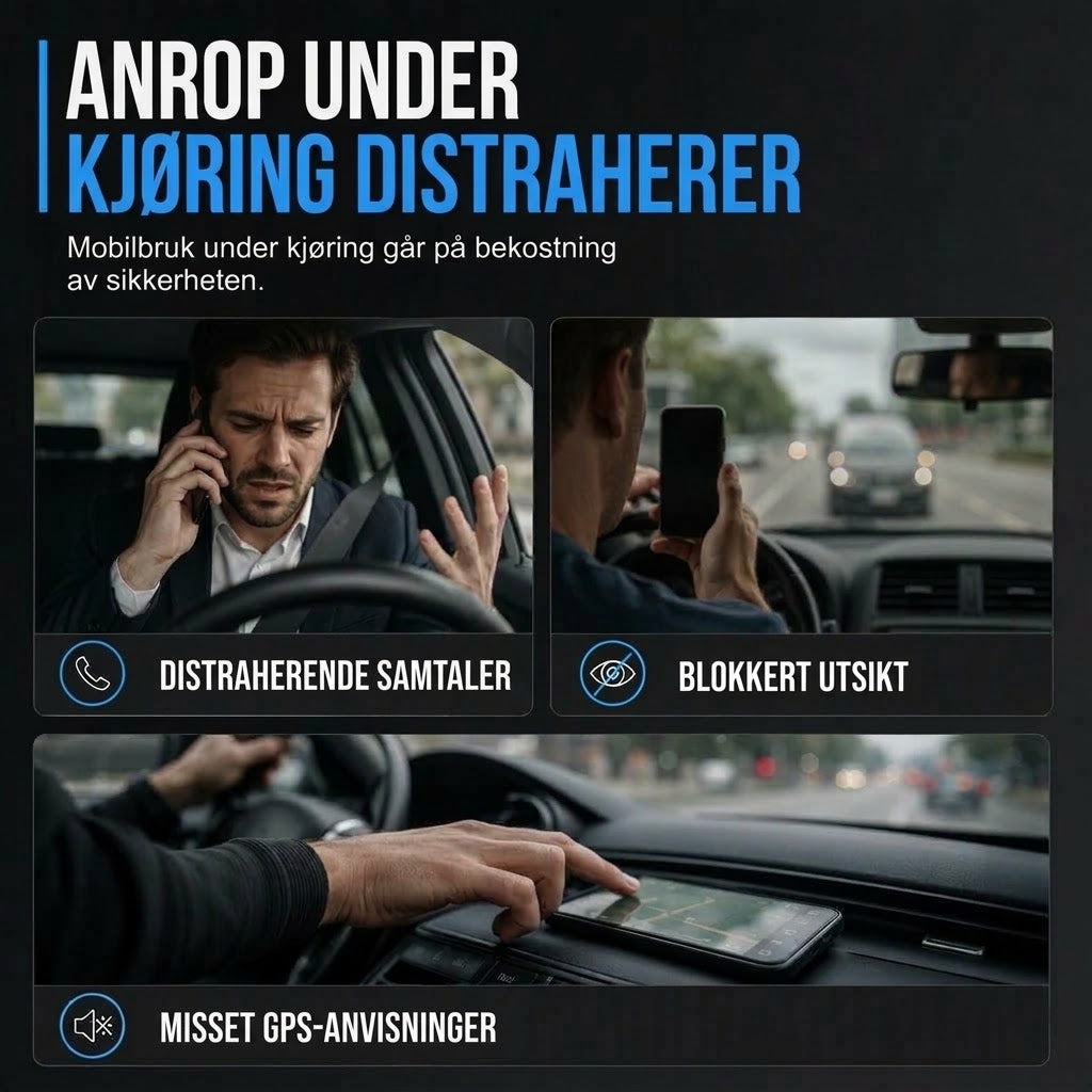 VaraLiving™ SP11 handsfree Bluetooth-høyttaler for bil