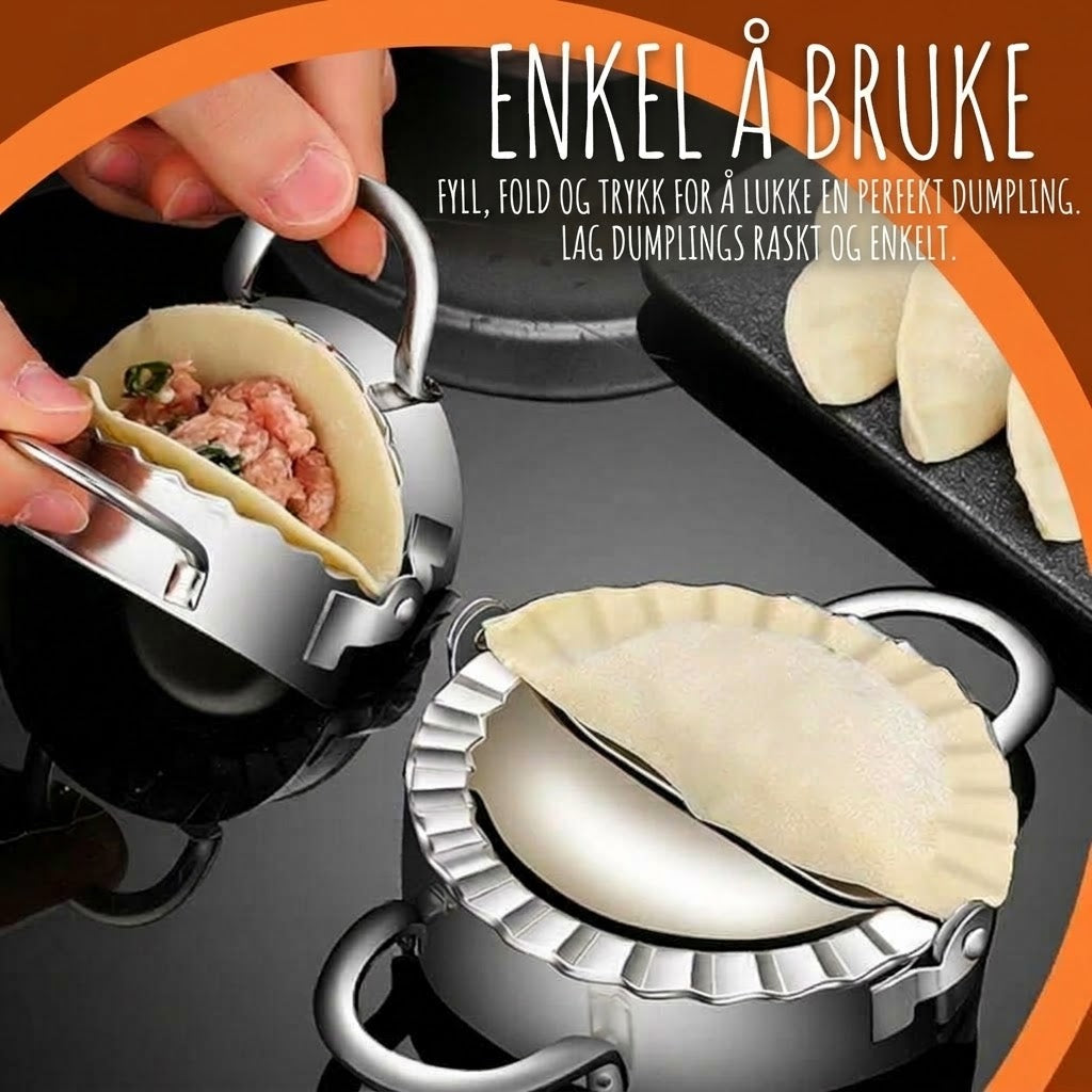 VaraLiving™ Manuell melbolle- og dumplingformer (3-delt sett)