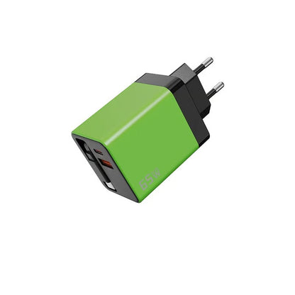 VaraLiving™ 65W GaN 3-i-1 hurtiglader
