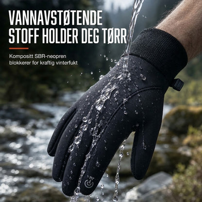 VaraLiving™ Vanntette vinterhansker – Varme hansker med touch-skjerm for sykling og friluftsliv