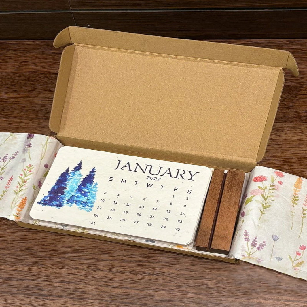 VaraLiving™ Plantbar kalender 2027 med sesongbaserte frø