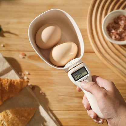 ChefEase™ Digital Måleskje med LCD-skjerm | Elektronisk Skjevekt med 1 g Presisjon