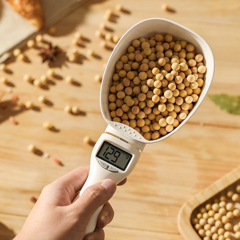 ChefEase™ Digital Måleskje med LCD-skjerm | Elektronisk Skjevekt med 1 g Presisjon