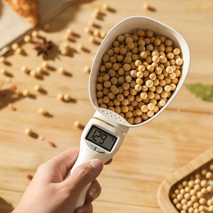 ChefEase™ Digital Måleskje med LCD-skjerm | Elektronisk Skjevekt med 1 g Presisjon