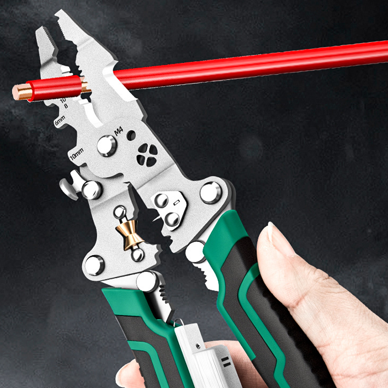 VaraLiving™ 5-i-1 Multitool Elektrikertang | Mål Spenning, Klipp og Avisoler Effektivt