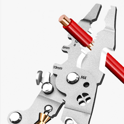 VaraLiving™ 5-i-1 Multitool Elektrikertang | Mål Spenning, Klipp og Avisoler Effektivt
