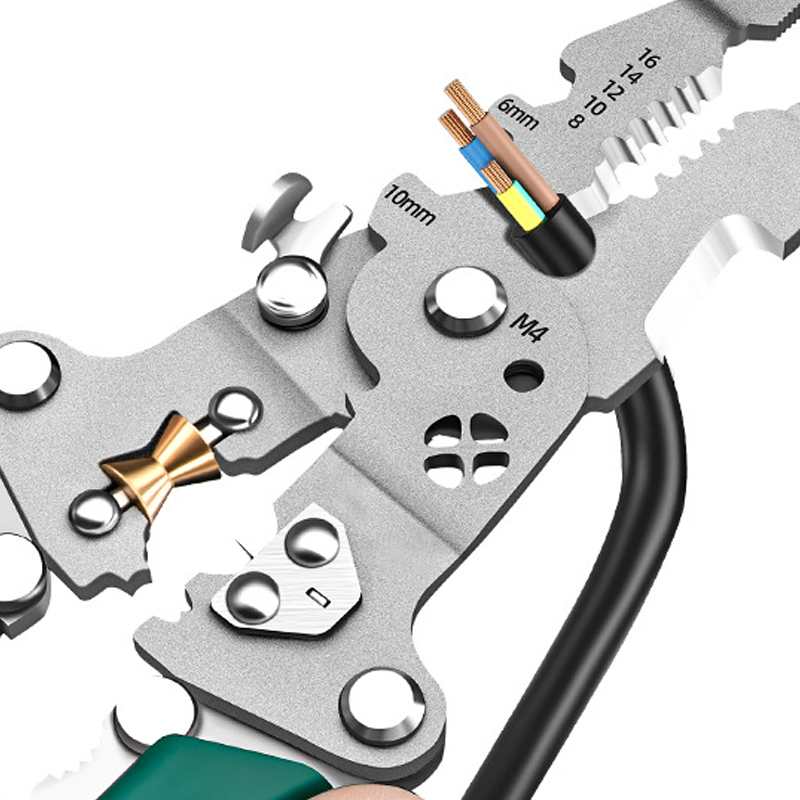 VaraLiving™ 5-i-1 Multitool Elektrikertang | Mål Spenning, Klipp og Avisoler Effektivt