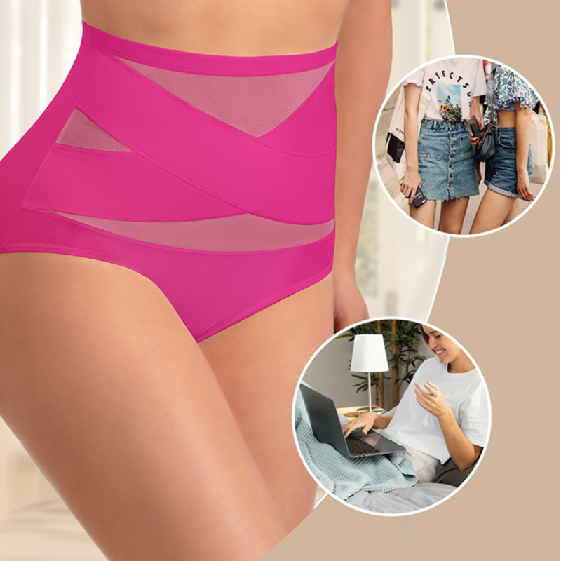 LuxeModa™ Plus Size Hold-in Truser med Høy Midje (3-pakning) | Sømløs Shaping-truse