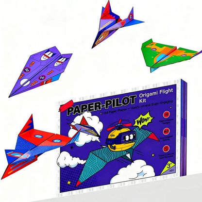 VaraLiving™ Kreativt papirflysett (16 stk.) – Fargerike fly for kreativ lek og moro for barn