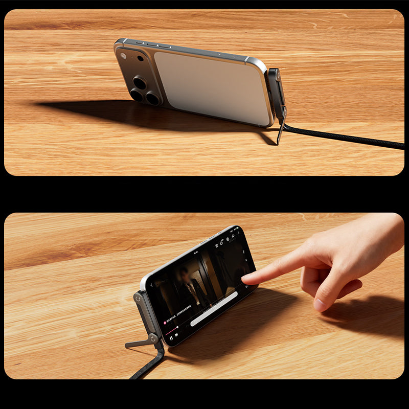FISHING™ Multifunksjonell Ladekabel med Justerbar Mobilholder | Hurtiglading