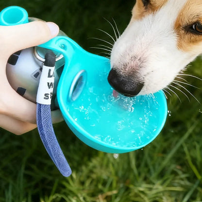 Bærbar og lekkasjesikker vannflaske til hund