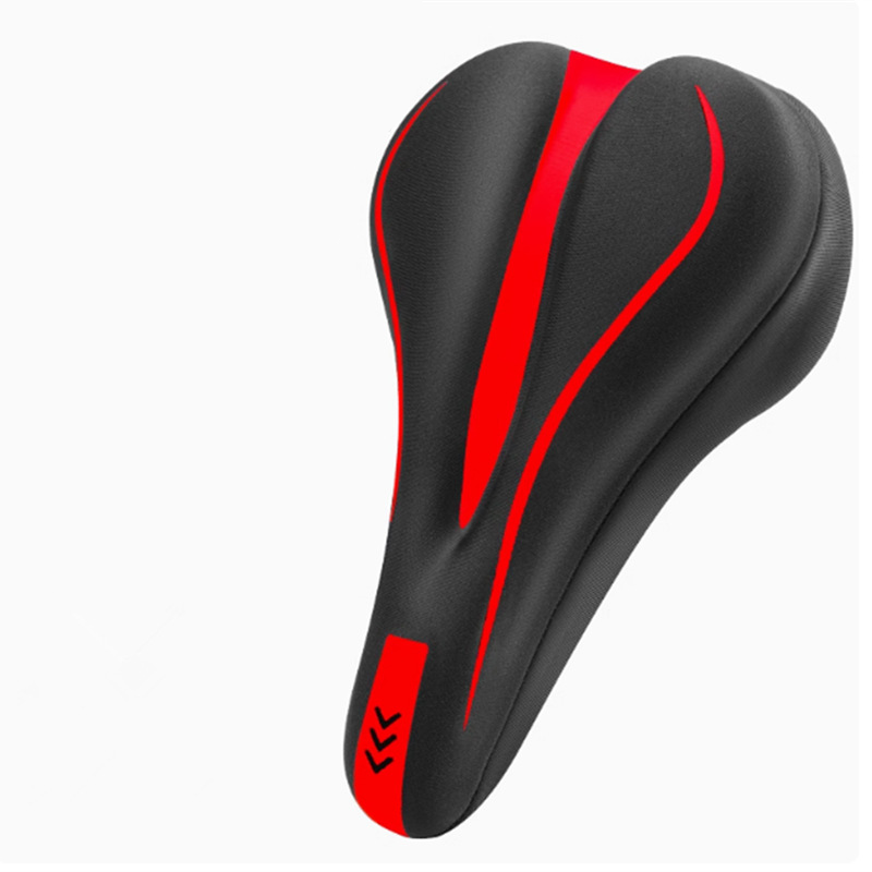 NovaPulse™ Ergonomisk Sykkelsetetrekk i Silikon | Støtdempende & Mykt