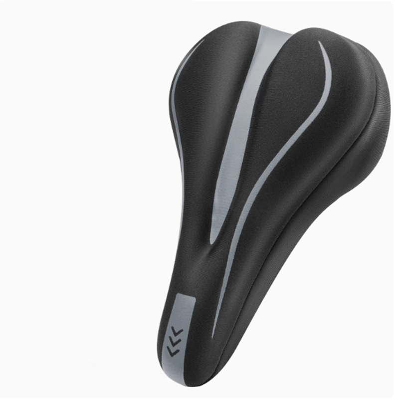 NovaPulse™ Ergonomisk Sykkelsetetrekk i Silikon | Støtdempende & Mykt